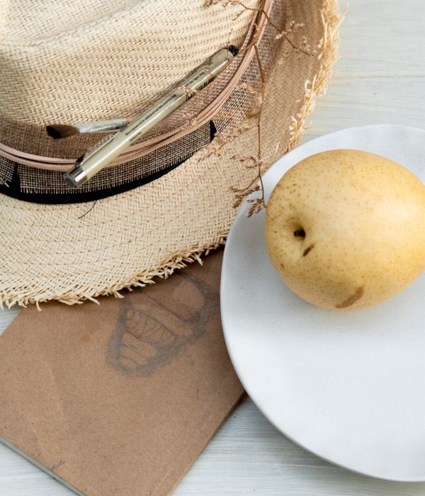 Straw Hat Gelb